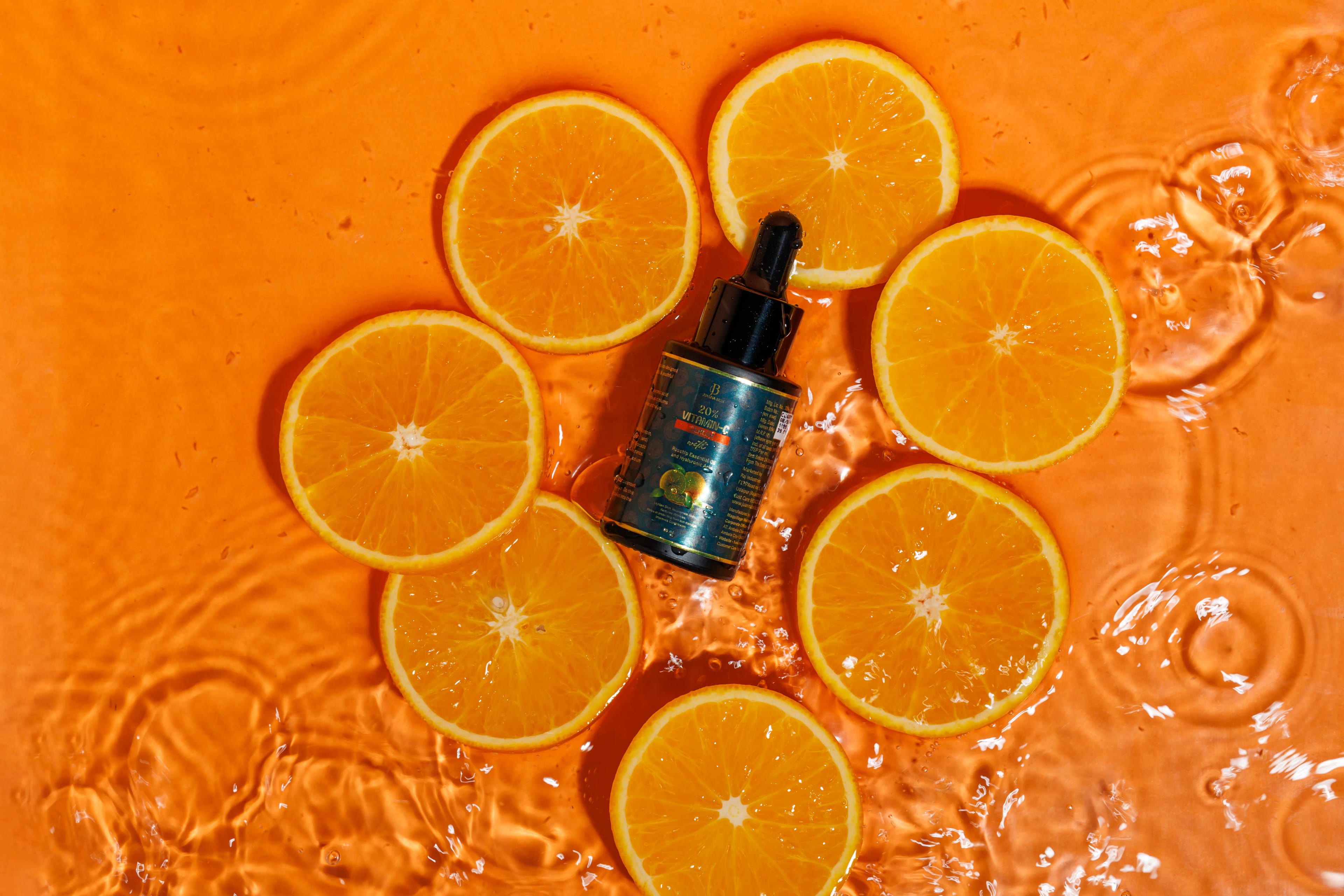 Citrus and serum product campaign
