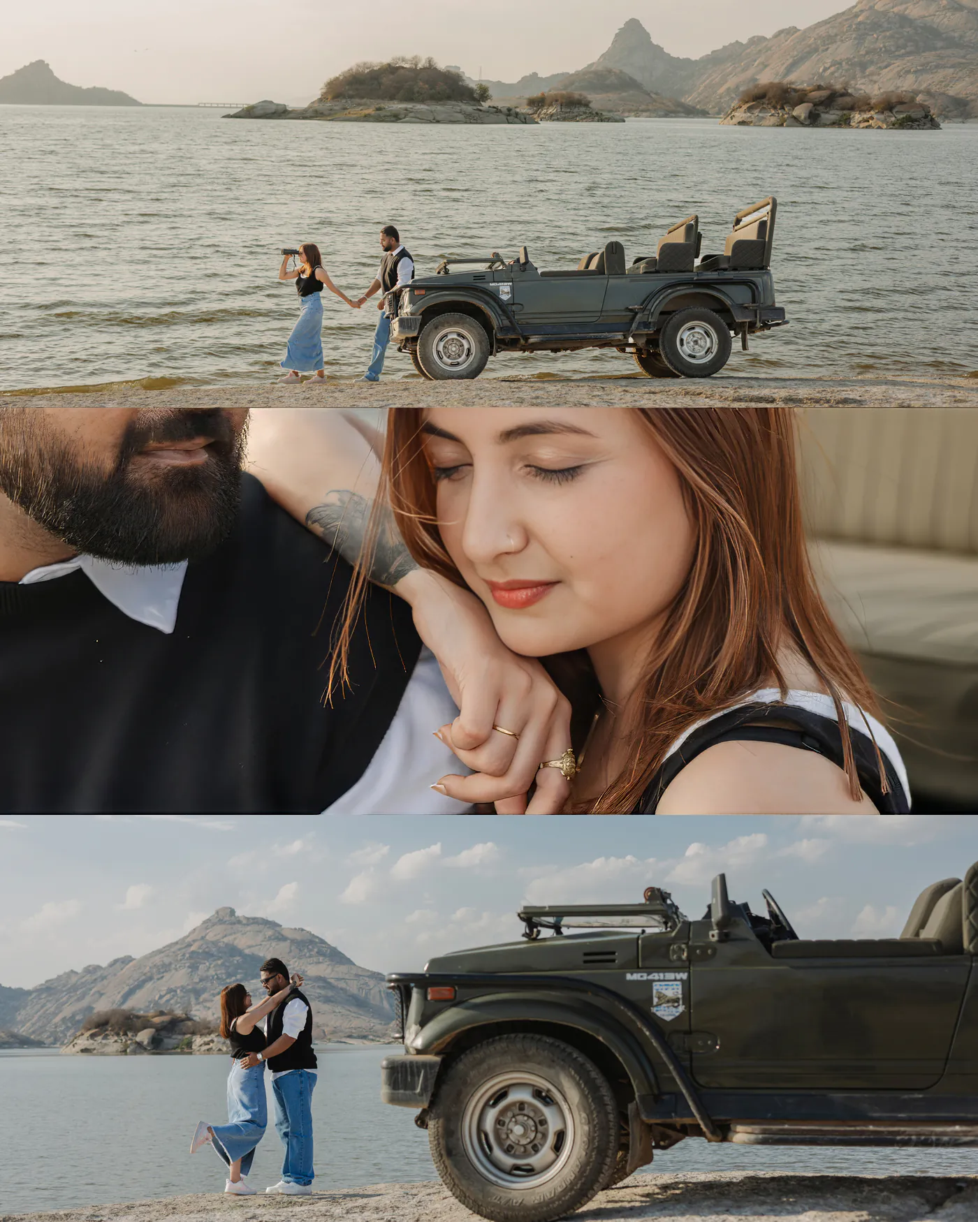 Aman Shrivastav & Ragini Thapa, pre-wedding photograph 1
