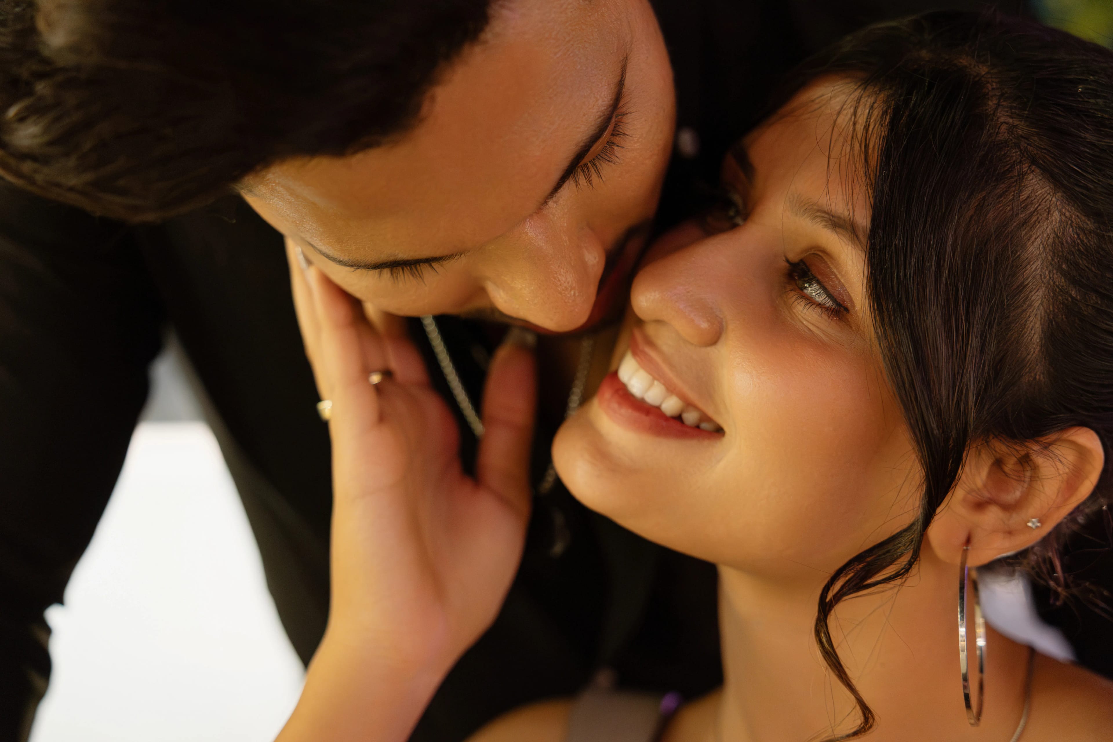Om and Jiya during their pre-wedding shoot