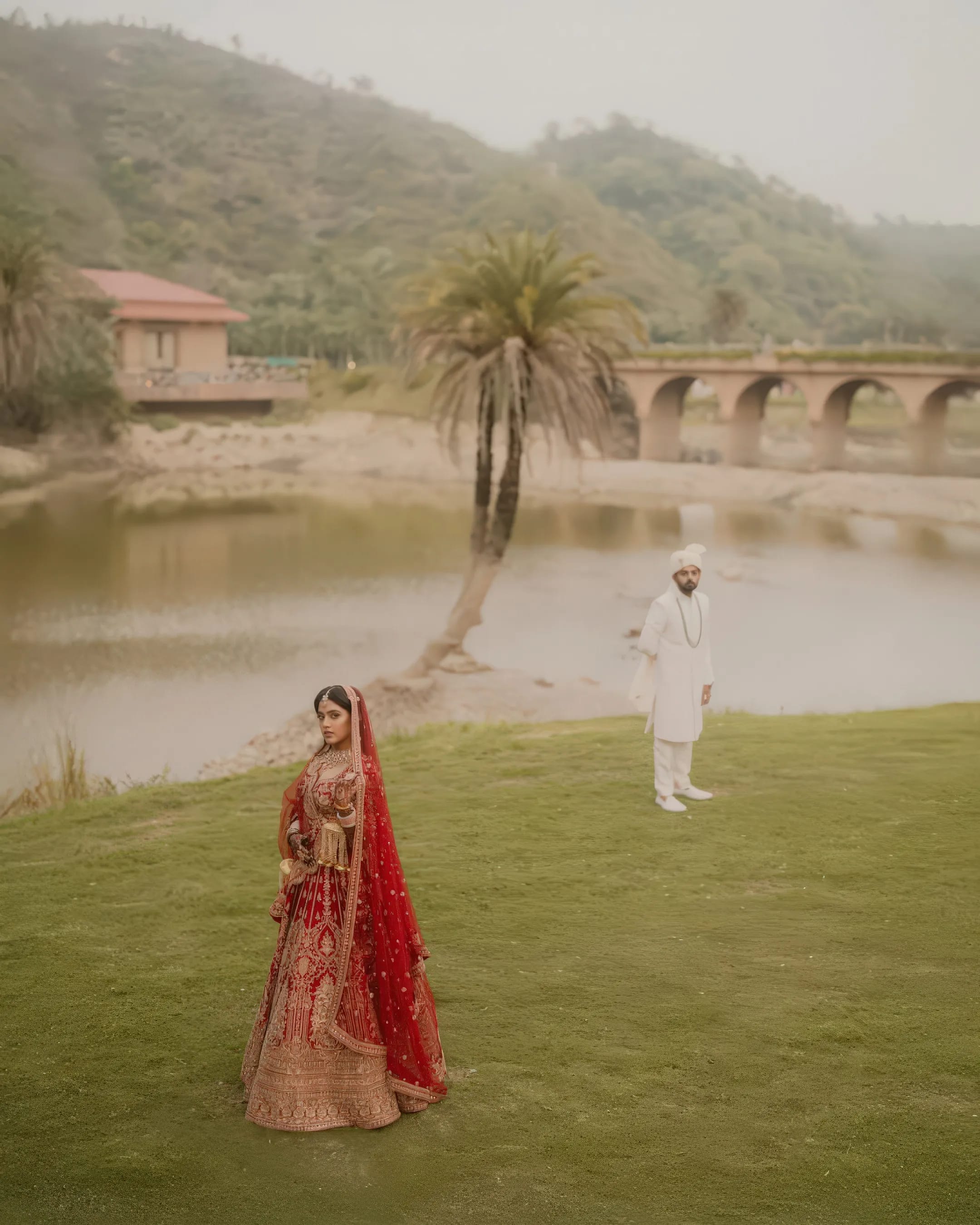 Mahima & Rahul, wedding photograph 1