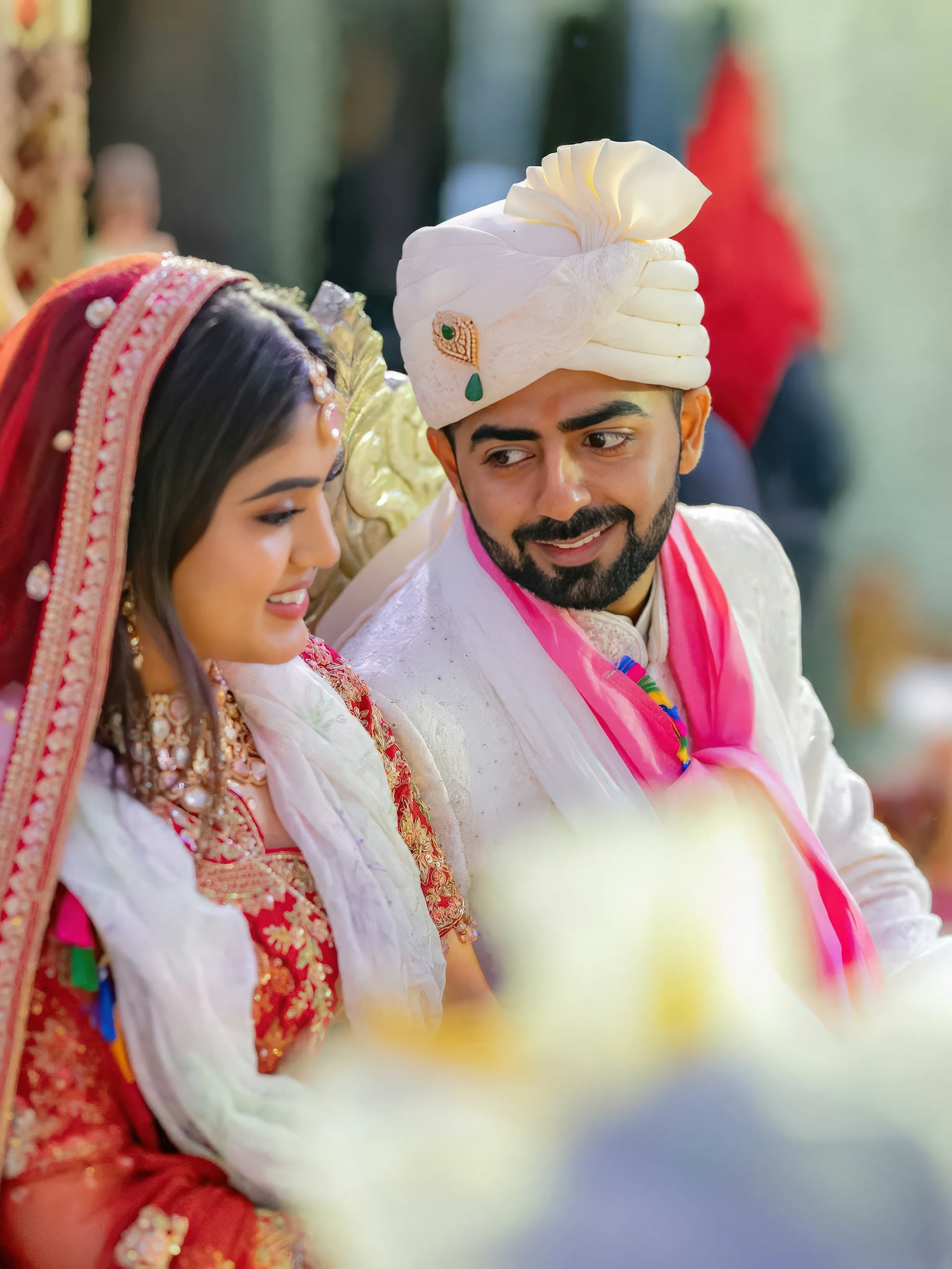 Mahima & Rahul, wedding photograph 1