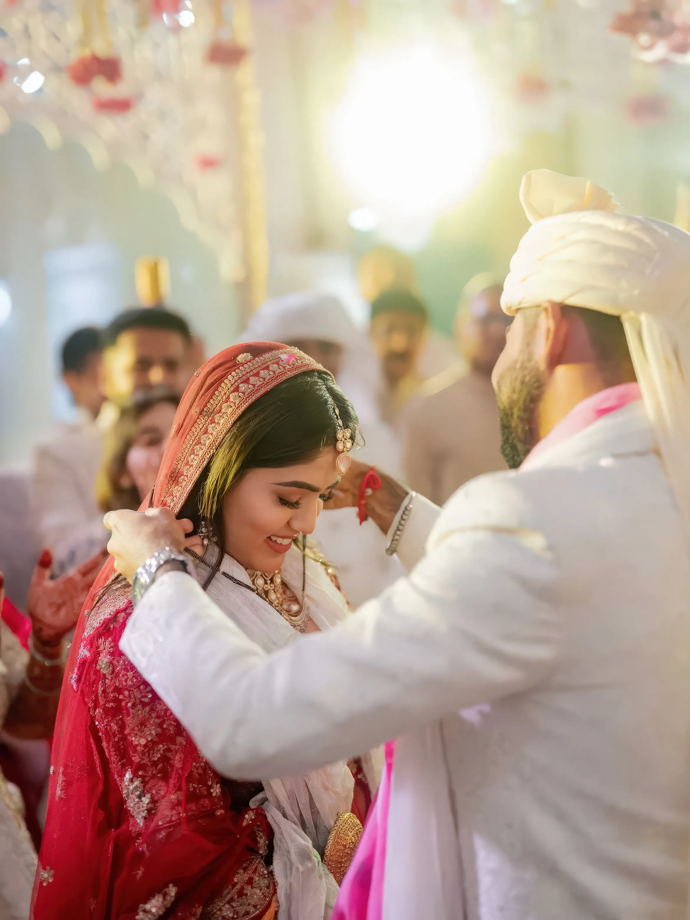 Mahima & Rahul, wedding photograph 1