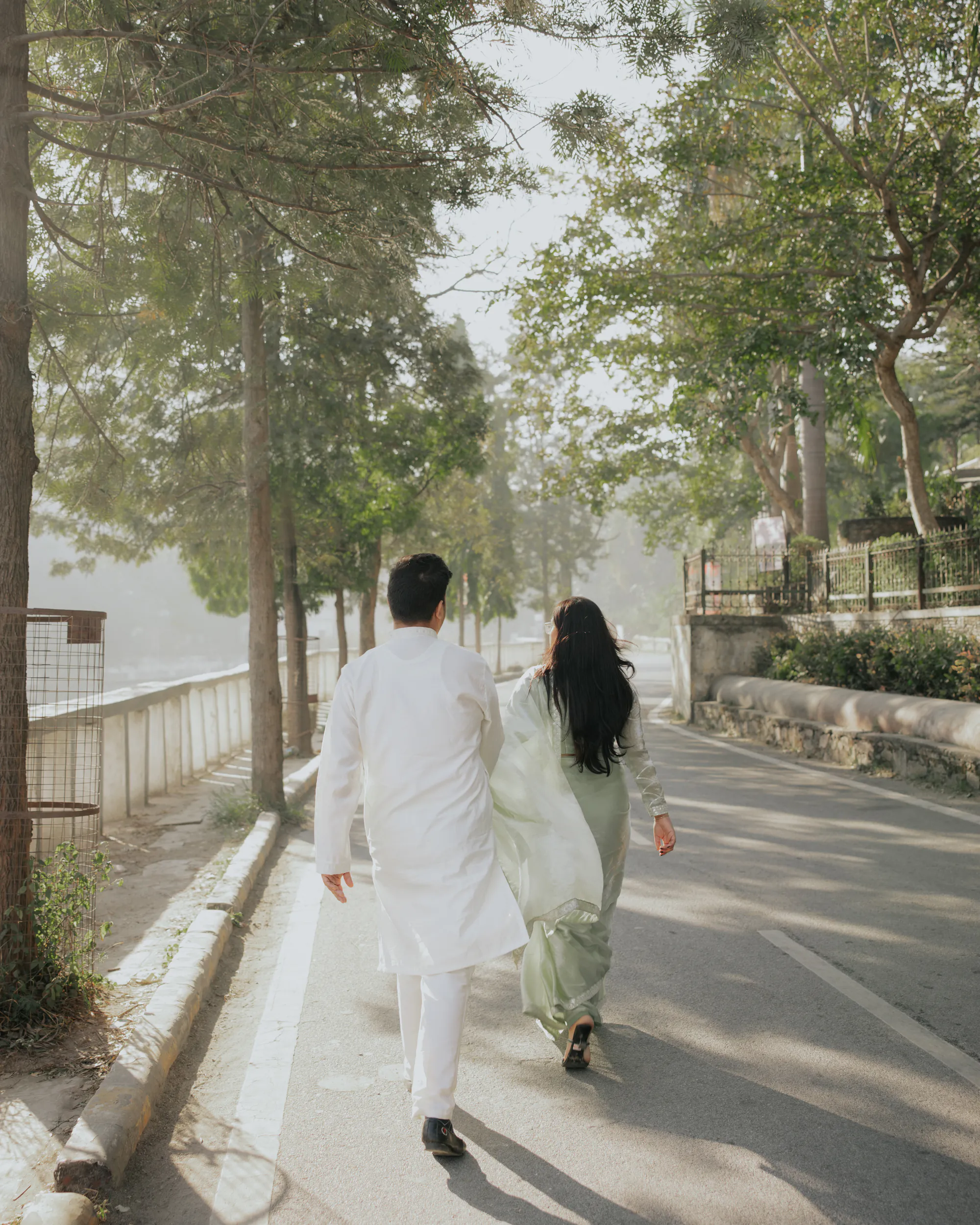 Ayush & Naincy, pre-wedding portrait photograph