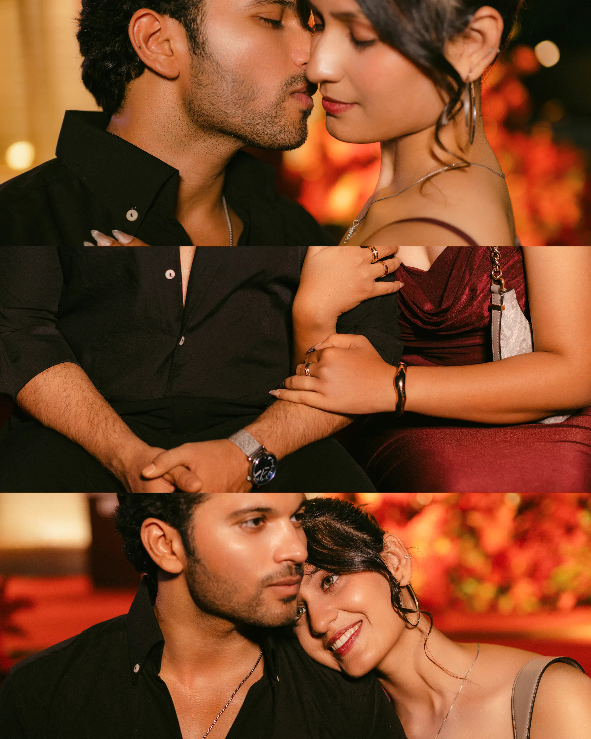 Om Ailani & Jiya Gautam, pre-wedding photograph 1